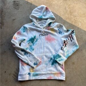 Hollister tie-dye hoodie
